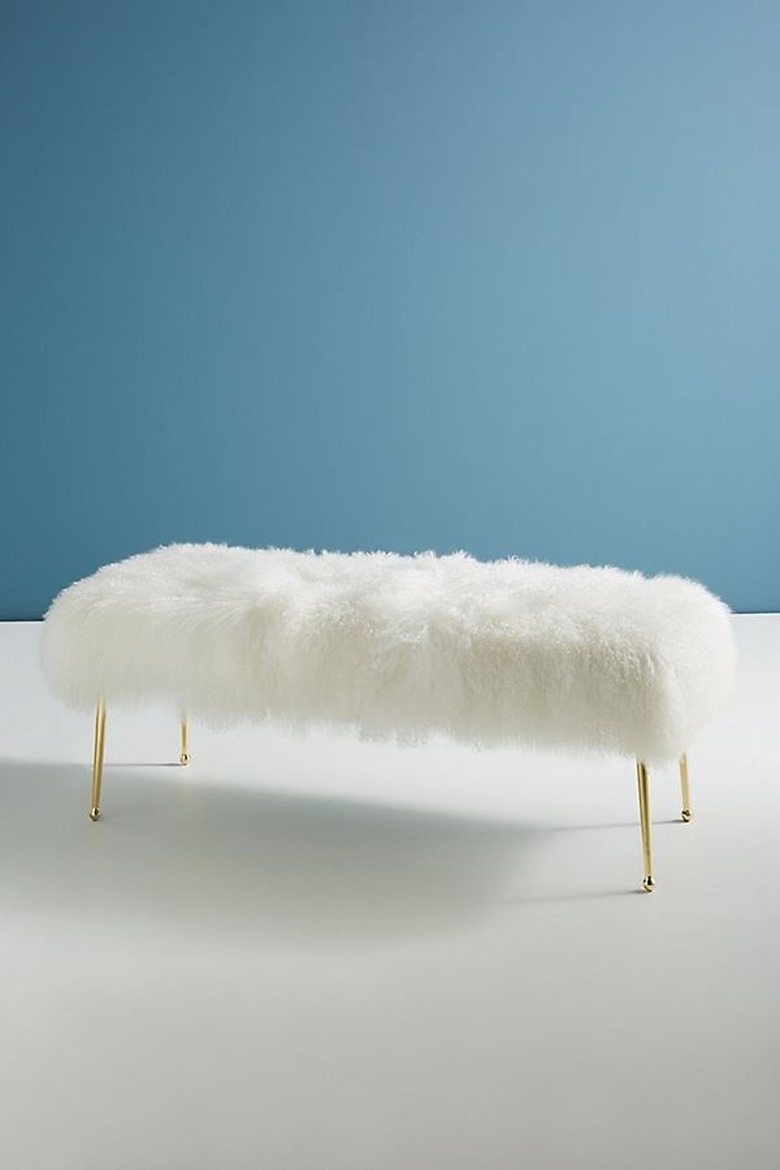 wool bench