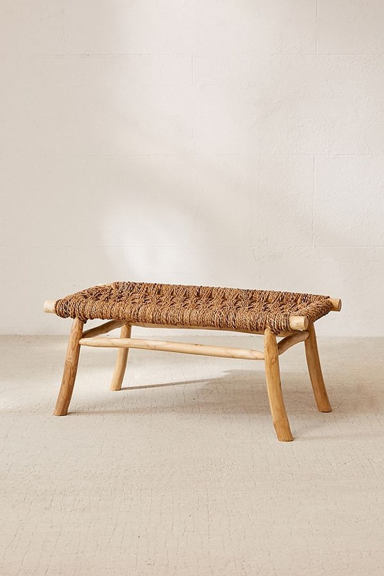 woven bench