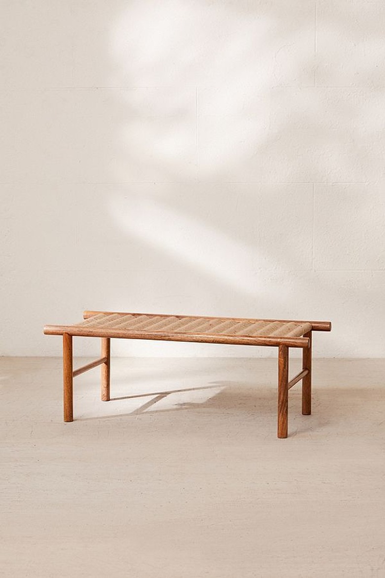 woven bench
