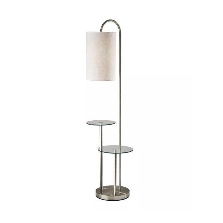 Adesso Leonard Shelf Floor Lamp