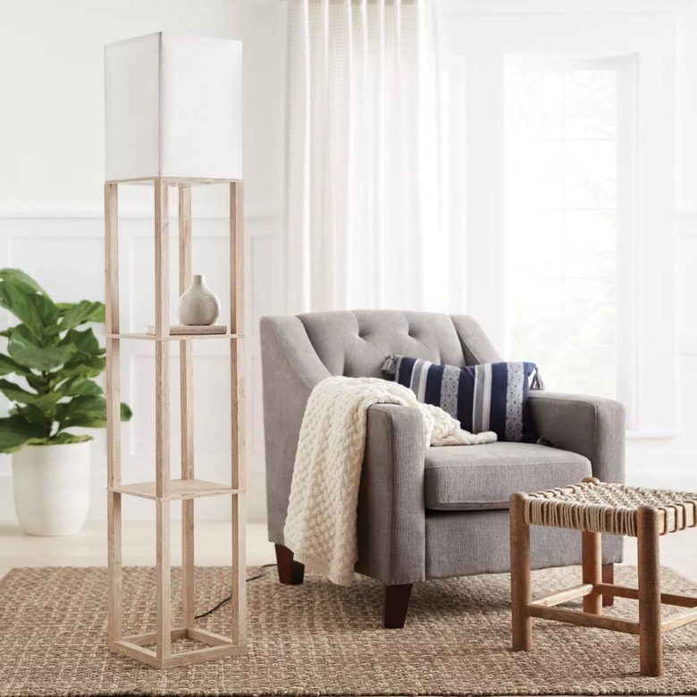 Threshold Shelf Floor Lamp