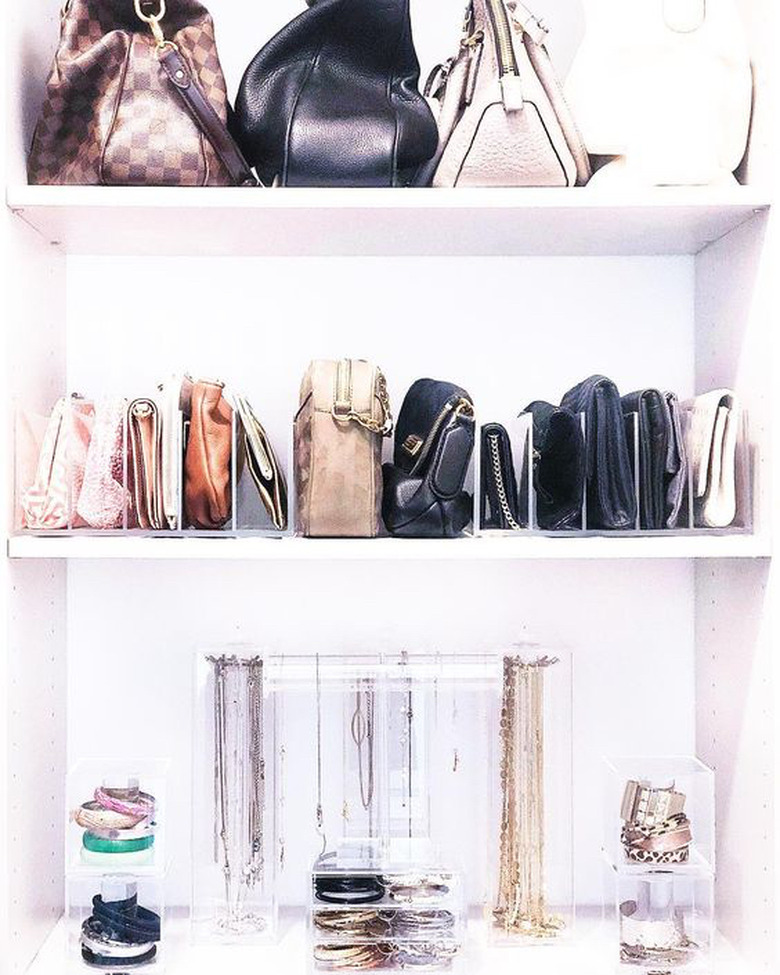 The home edit purse storage sale