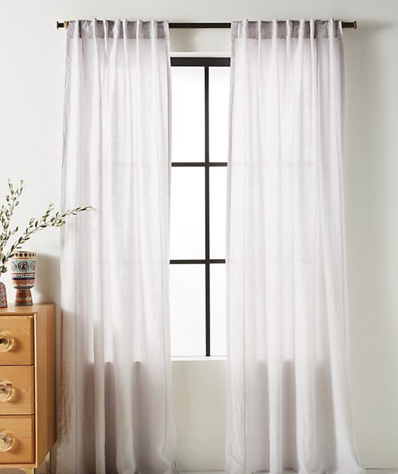 linen curtains