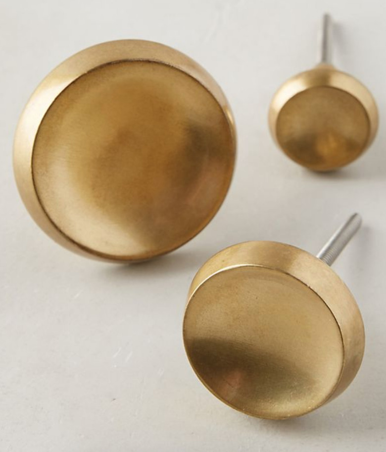 gold drawer knobs