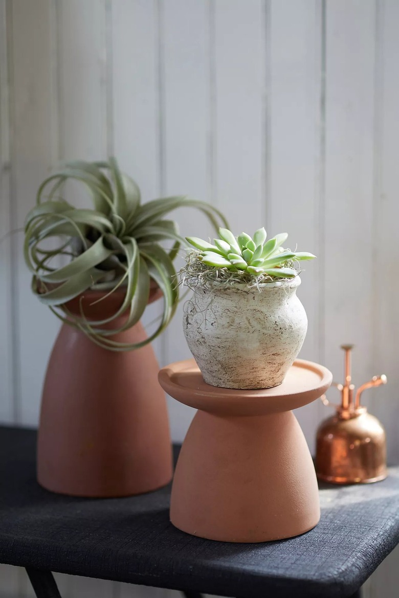 terra cotta plant stands