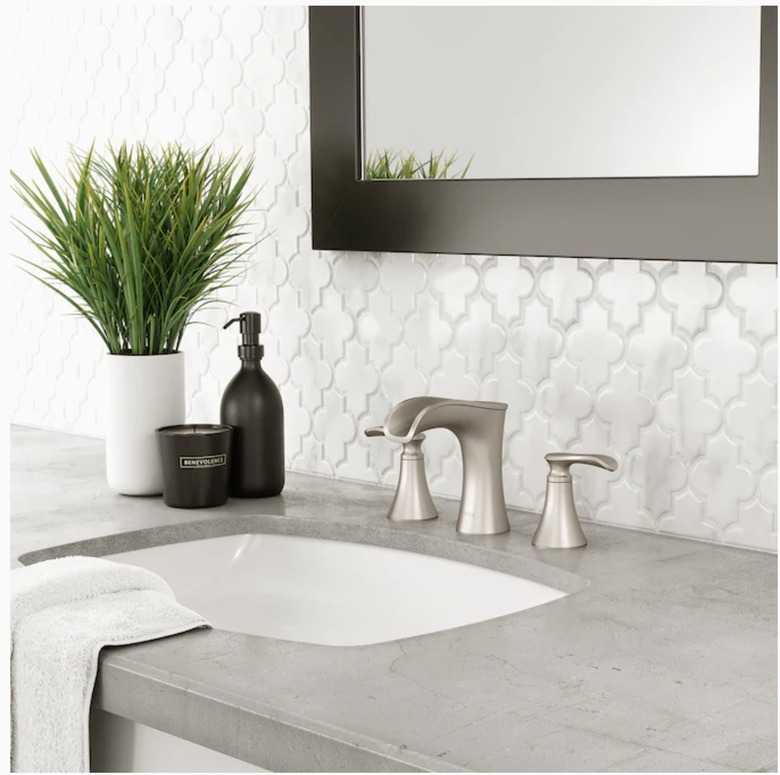 Pfister Jaida Brushed Nickel Widespread Bathroom Sink Faucet