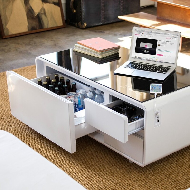 open smart coffee table