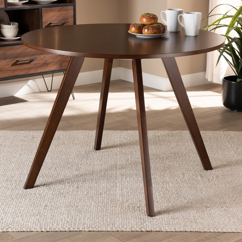 Wade Logan Altamae Solid Wood Dining Table