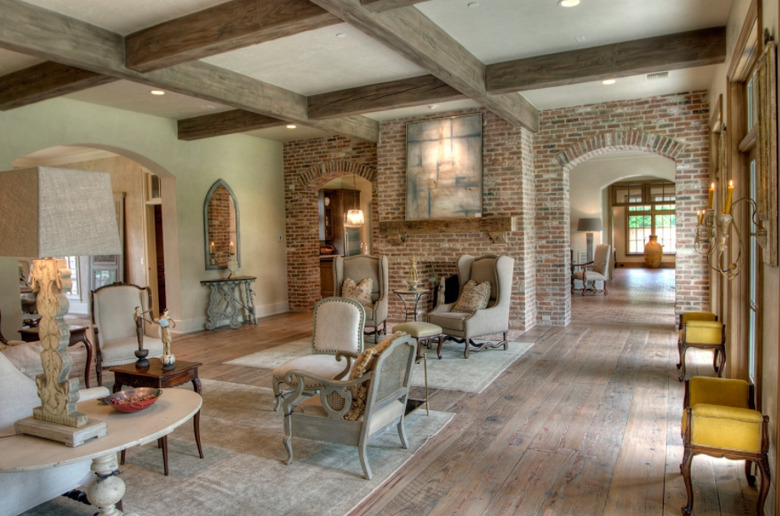 french country living room