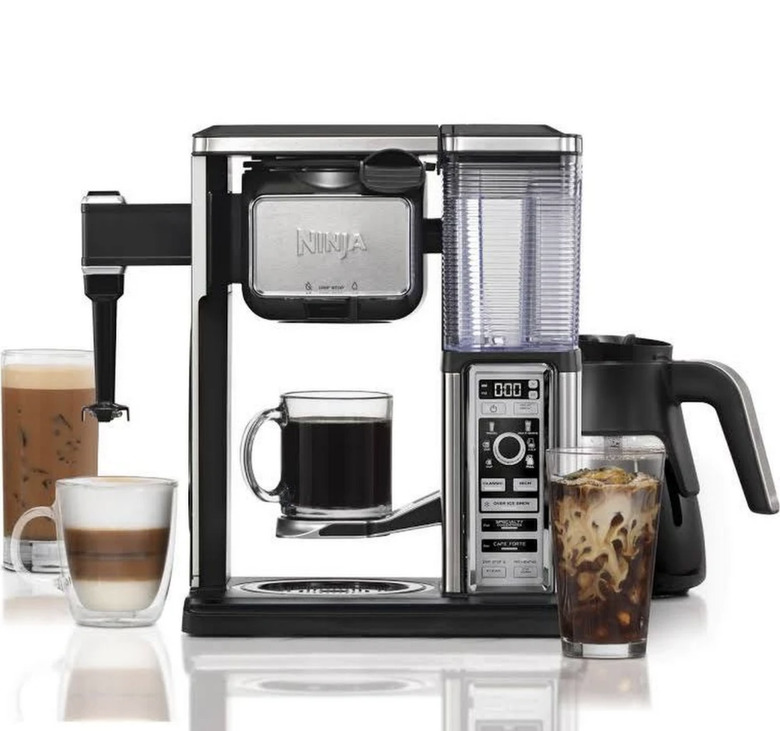 An elaborate coffee machine