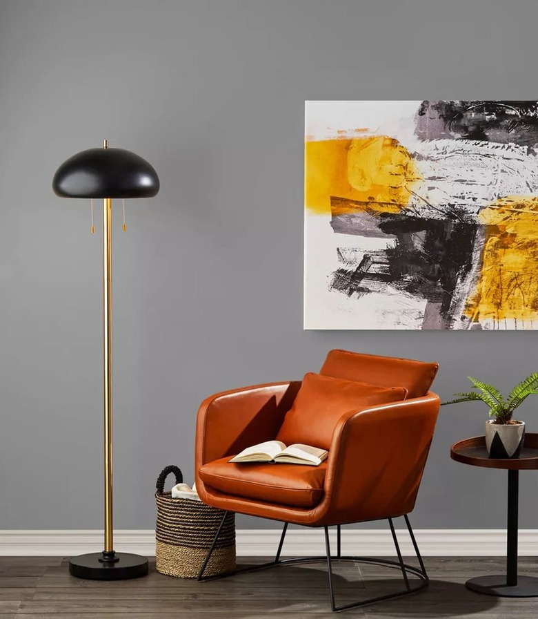 Adesso 63.5-Inch Cap Floor Lamp