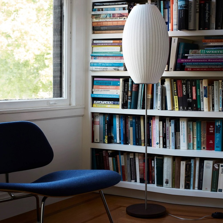 Herman Miller 61.5-Inch Nelson Cigar Lotus Floor Lamp