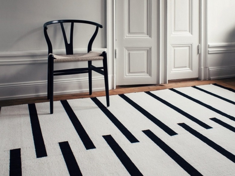 Black and White Rug