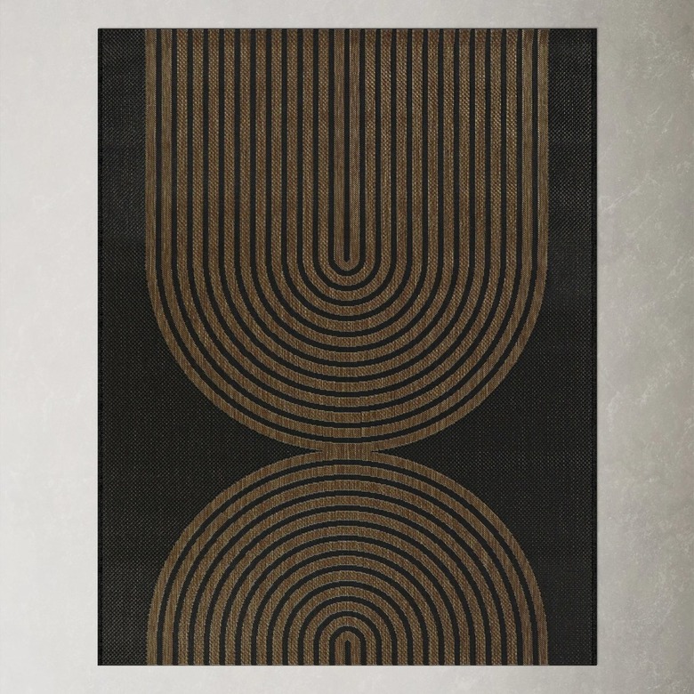 AllModern Mina Indoor/Outdoor Flatweave Area Rug