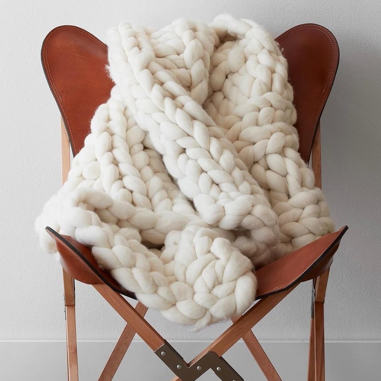 knit throw