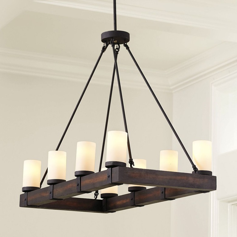 rectangular chandelier
