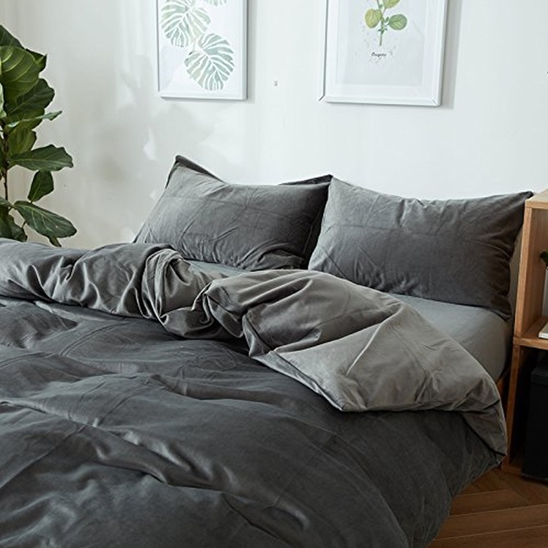 velvet duvet cover