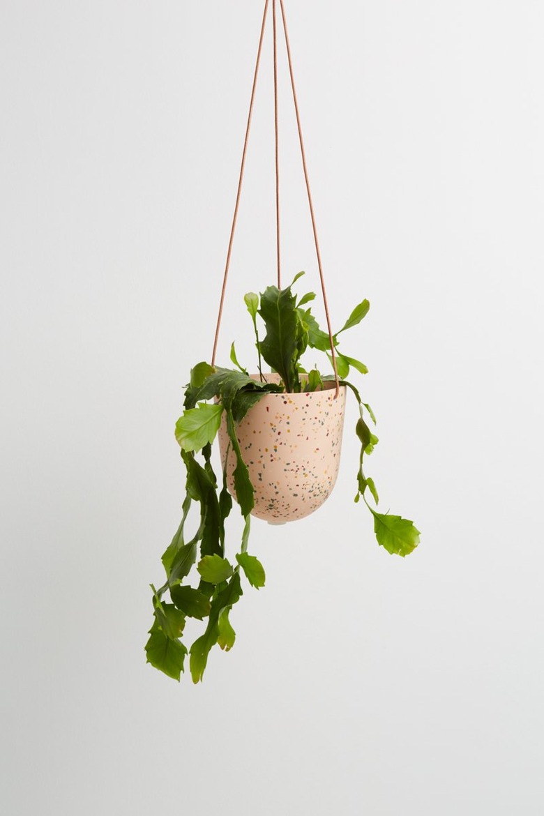 Capra Designs Hanging Terrazzo Planter