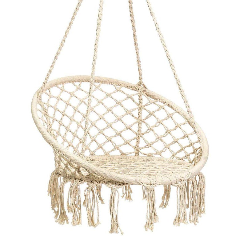 macrame hanging chair