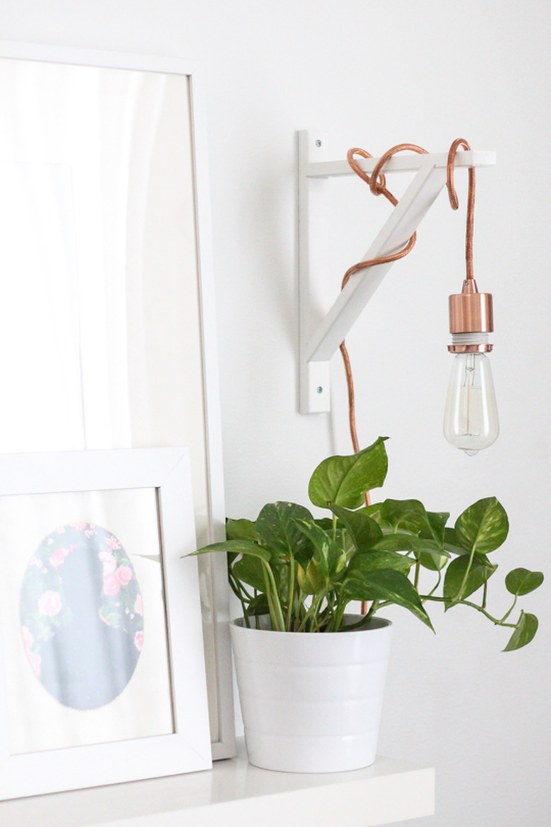 Ikea Decor Hack: Ekby Valter bracket makeover