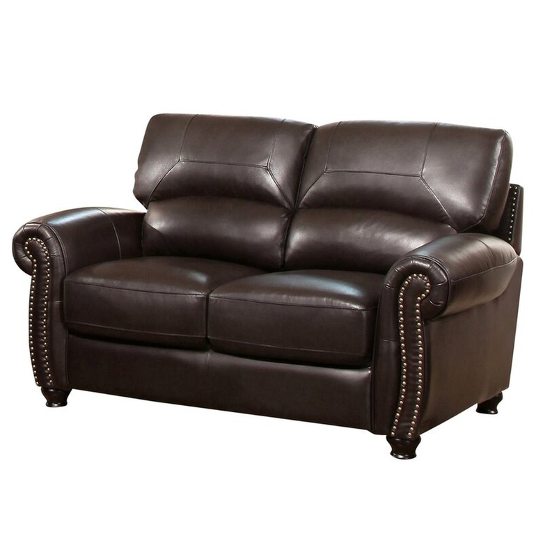 Fleur De Lis Living Boley 61-Inch Rolled Arm Loveseat