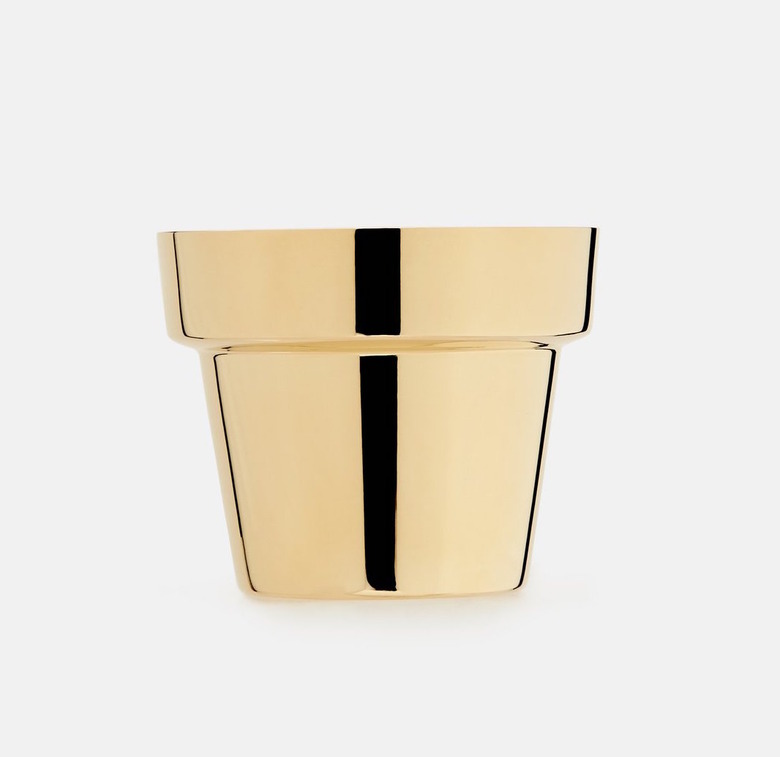 Skultuna Brass Herb Pot