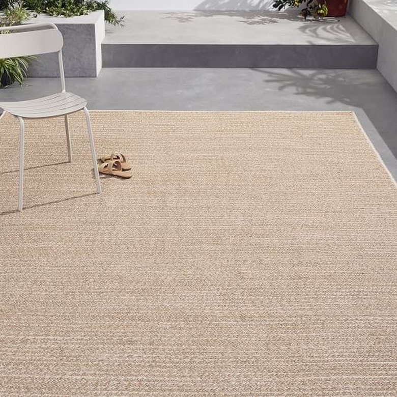 West Elm Woven Cable All Weather Rug