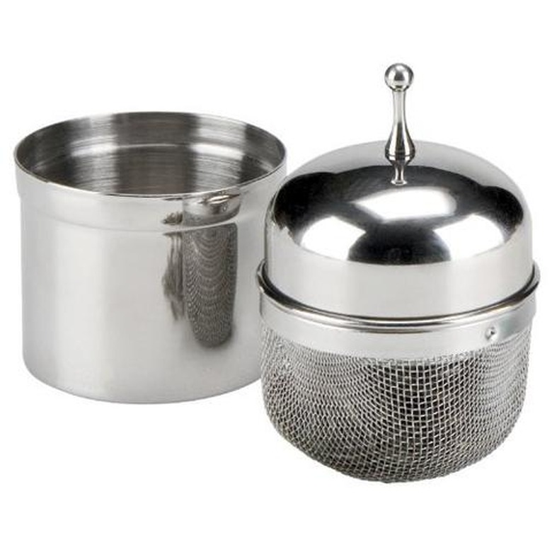 floating stainless steel tea infuser