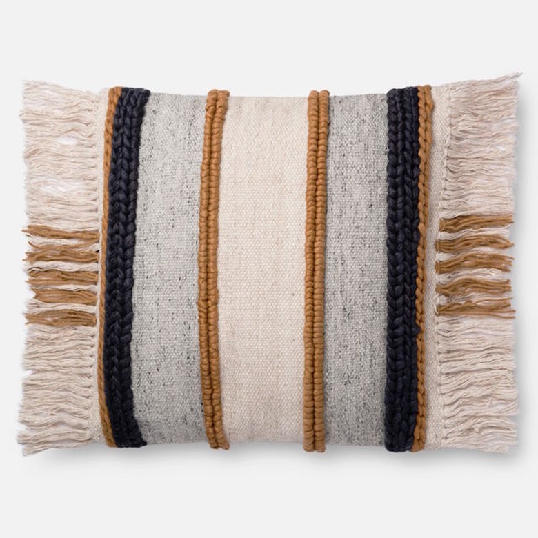 texture boho pillow