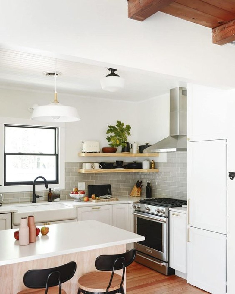 small open kitchen design