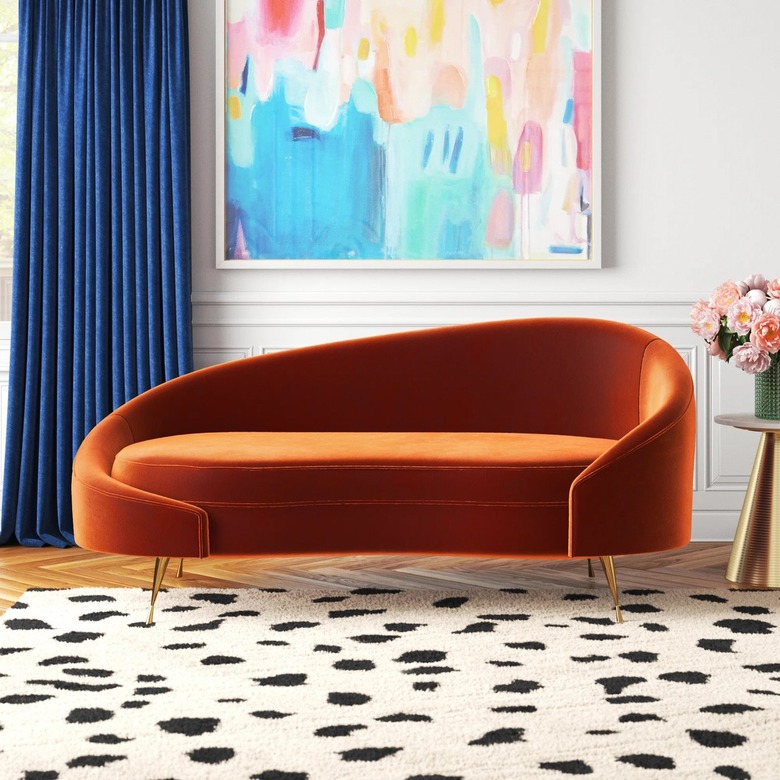 velvet chaise lounge