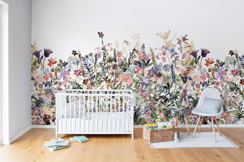 nursery wall mural