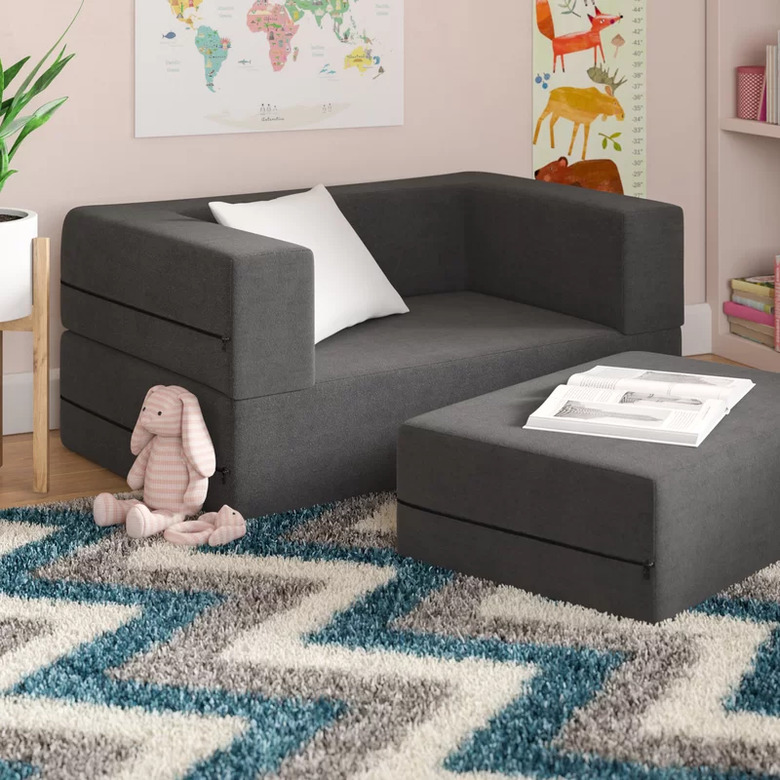 kids sofa and ottoman foldable
