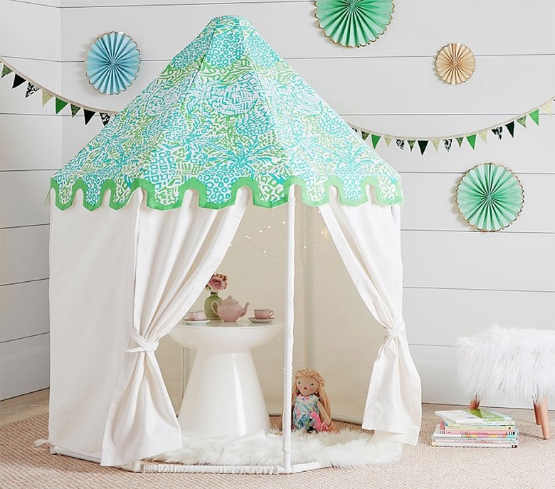 pottery barn kids playhouse tent teepee