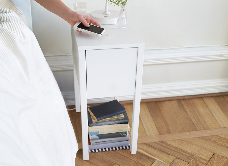 ikea wireless nightstand