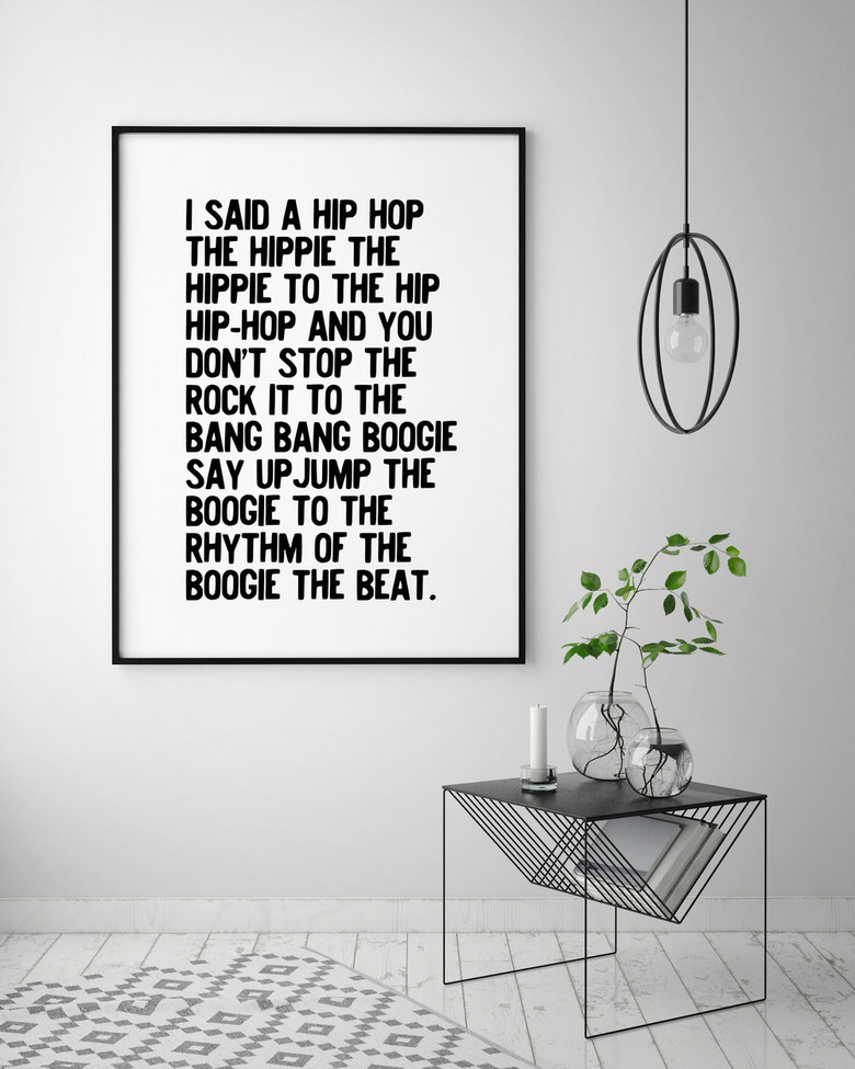 Rappers Delight print