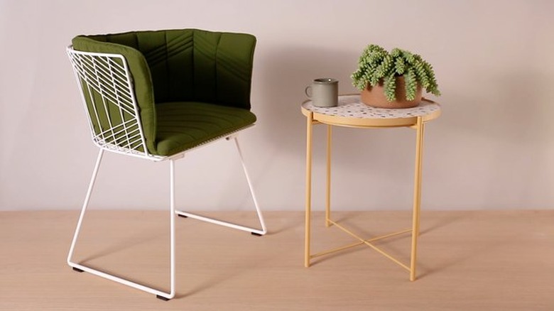 IKEA Hack: From Plain Side Table to Terrazzo Table