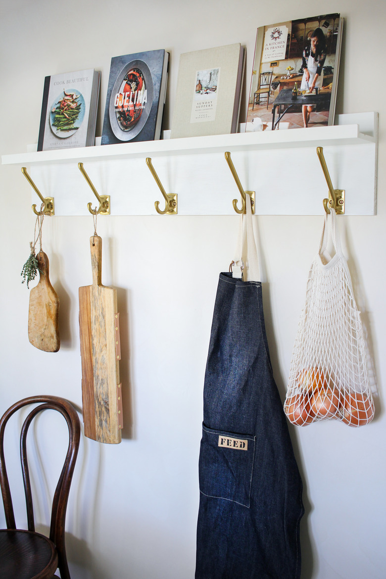 IKEA Hack: From Picture Ledge to Kitchen Organizer