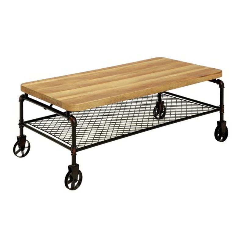 Hayneedle Eddison industrial coffee table.