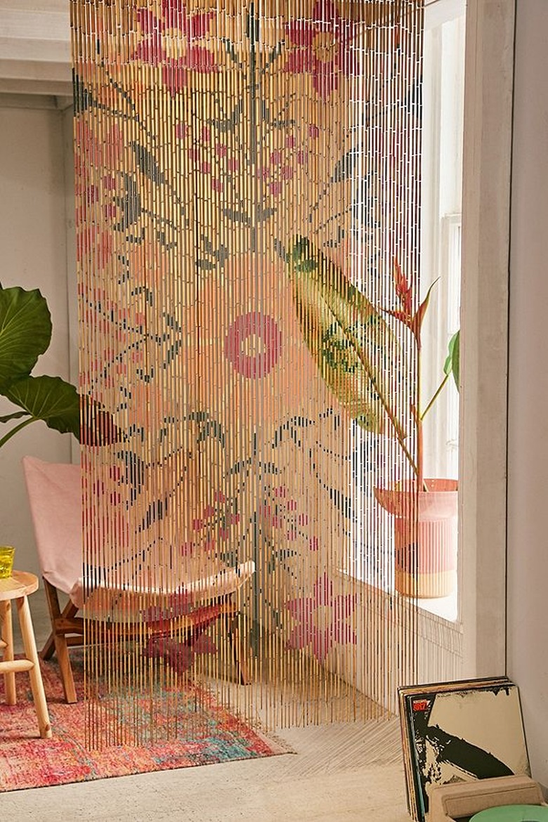 beaded curtain