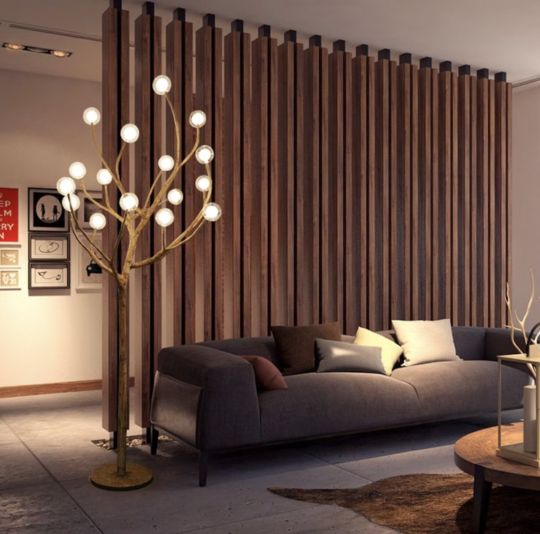 Rufat Lights Nordic Rustic Tree Branch Floor Lamp