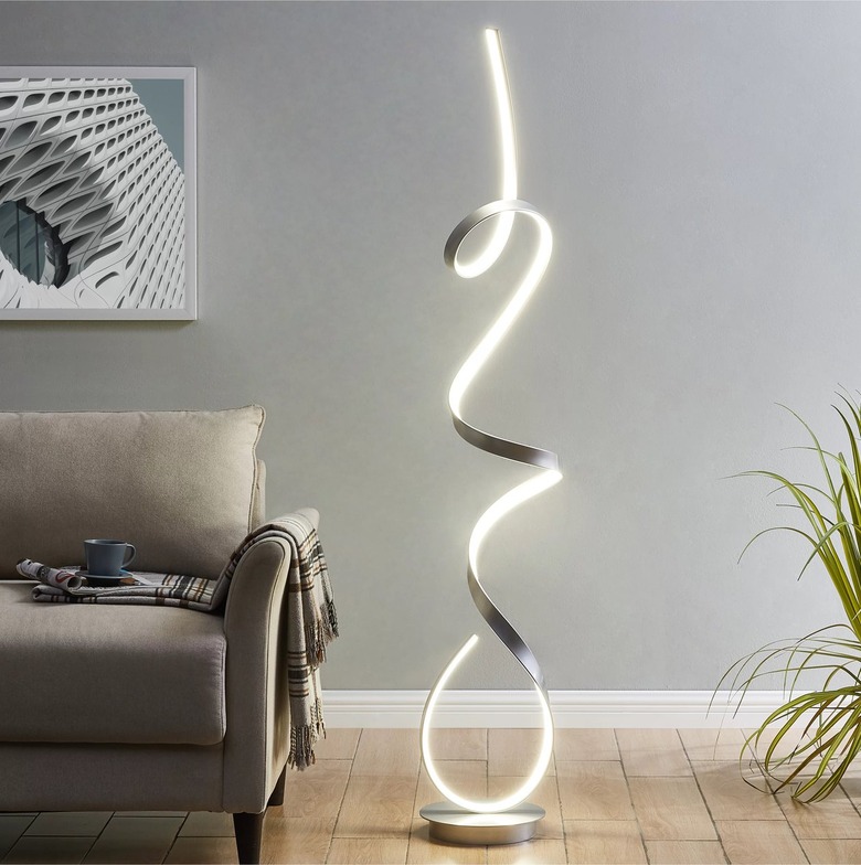 Orren Ellis Clarkedale Dimmable LED Floor Lamp
