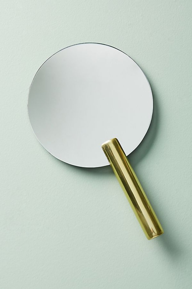 round hand mirror