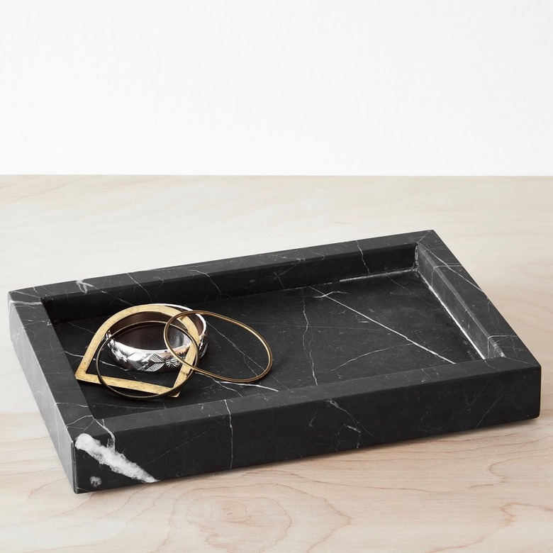 black marble tray