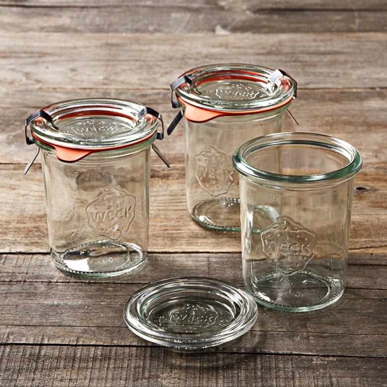 glass jars