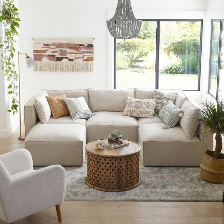 Abstract wall hanging