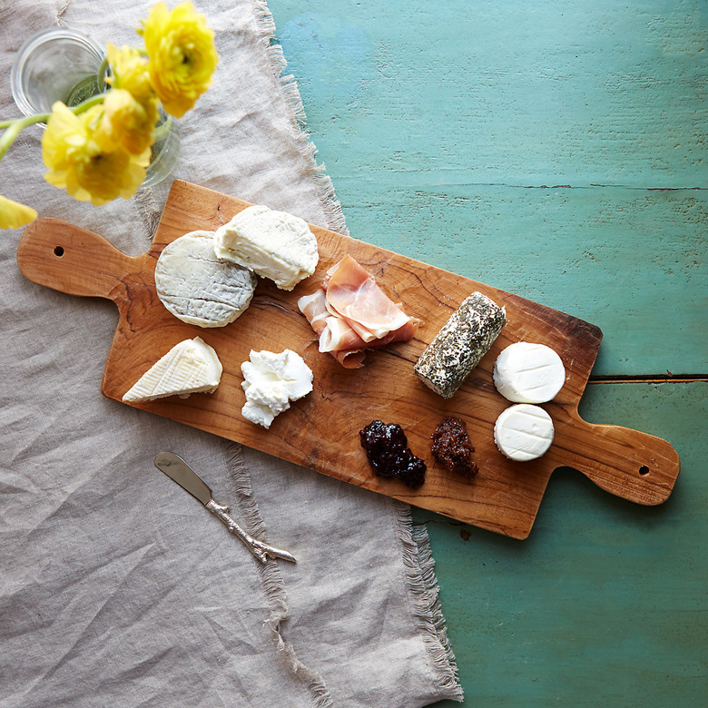 Wooden serving board