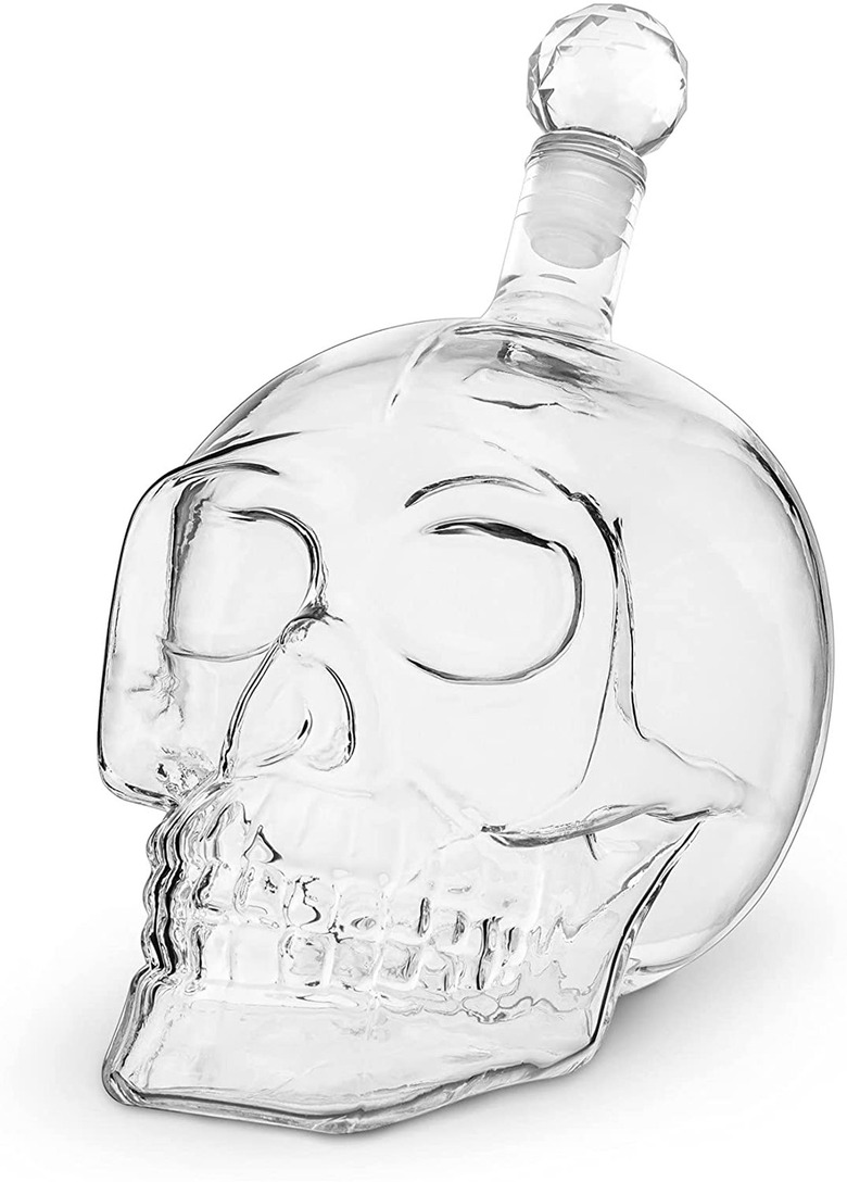 Foster & Rye Skull Liquor Decanter