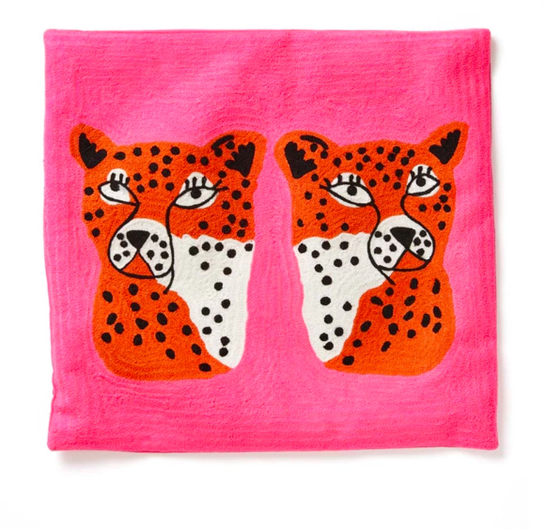 Aelfie Twinning Cheetahs Pillow Cover