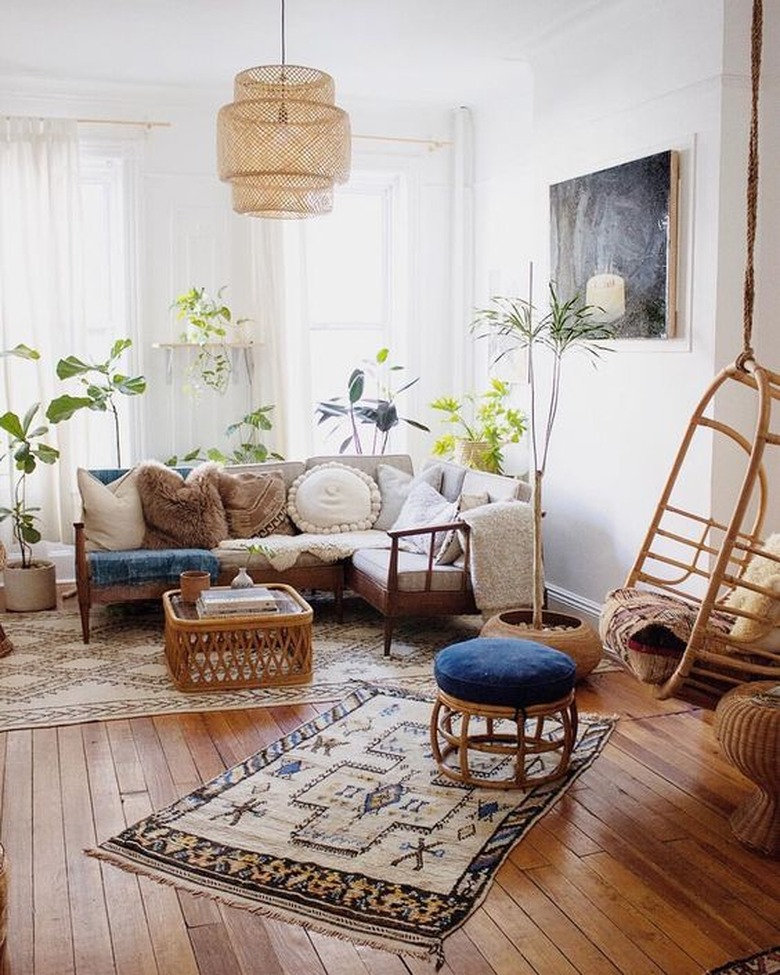 bohemian living room
